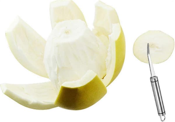 3 stk. Grapefrugtknivsæt i rustfrit stål med ergonomisk komfortgreb og dobbelt savtakket klinge