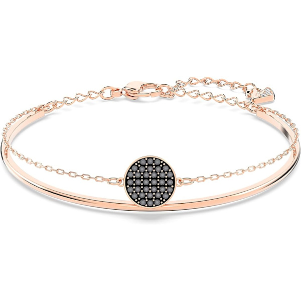 Ginger Halskæde, Øreringe og Armbånd Smykkesæt, Klare Krystaller, Grå Krystaller, Blå Krystaller