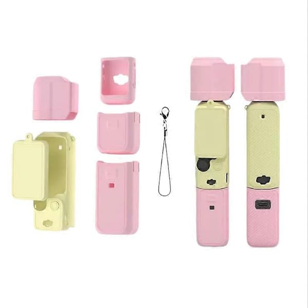 Silicone Protective Case Compatible with DJI Pocket 3 Gimbal Camera Anti-Scratch & Shockproof