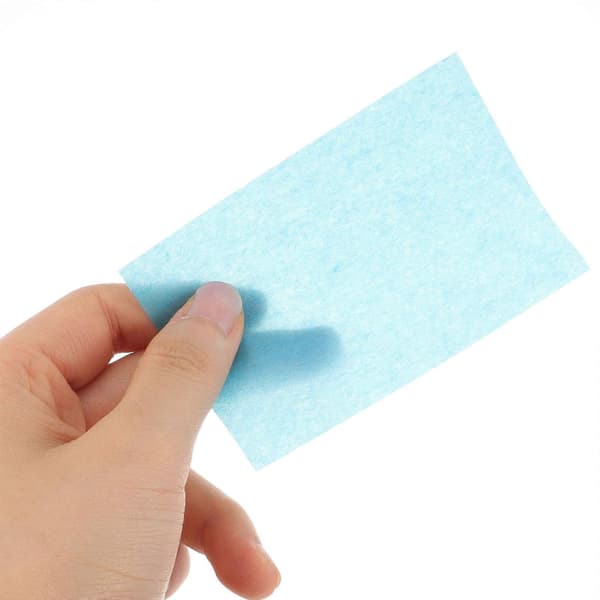 Assorteret farve ansigtsolie blotting papir til 1000 stykker