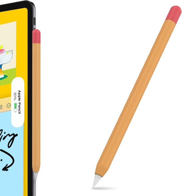 2025 Latest Model Duotone Case for Apple Pencil 2nd Generation & Apple Pencil Pro (2024) Ultra-Thin Protective Silicone Skin Compatible