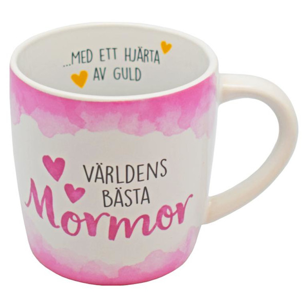Mugg VÄRLDENS BÄSTA MORMOR multifärg multicolor