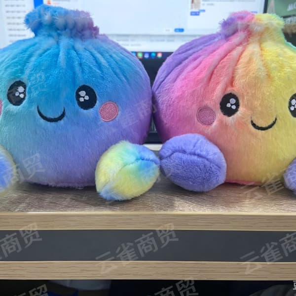 Blødt dumpling-legetøj med dampkoger - Dumpling-stil U 10 cm Dumpling Style U 10cm
