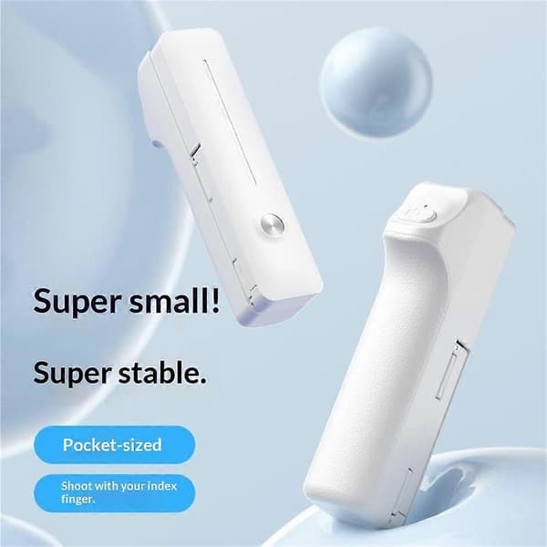 I6 Mini Bluetooth-kompatibel handhållen selfiestick 360° rotation selfieverktyg för utomhusfotografering