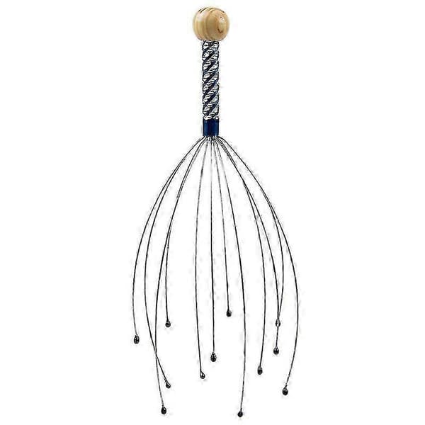 Hovedbundsmassager med bløde silikonebørster