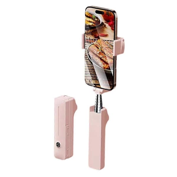 I6 Mini Bluetooth-kompatibel handhållen selfiestick 360° rotation selfieverktyg för utomhusfotografering