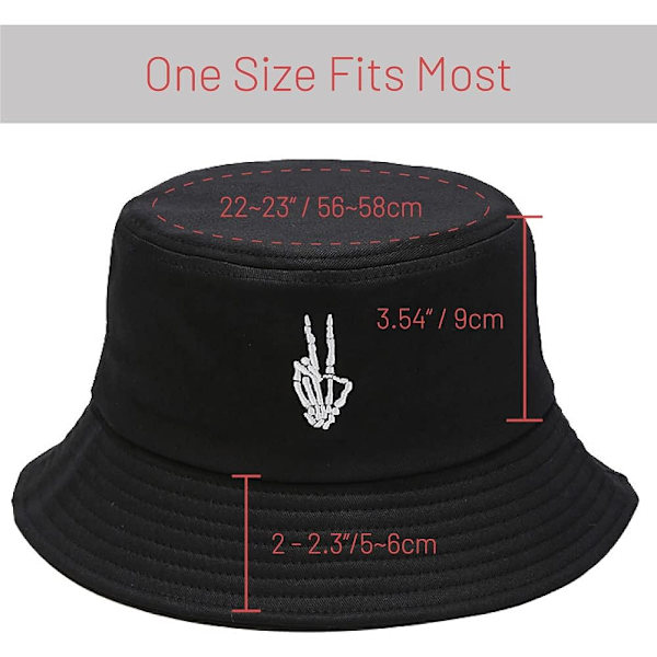 Bomullshink för kvinnor och män, sommarresor, solstrand, hinkkeps, unisex utomhusfiskehatt