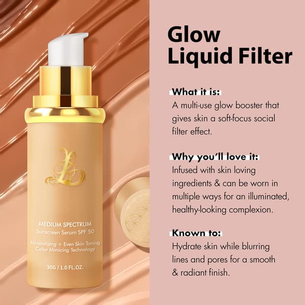 Velegnet til 4-i-1 farveskiftende foundation med SPF 50+, medium spektrum foundation makeup, fuld dækning og langvarig
