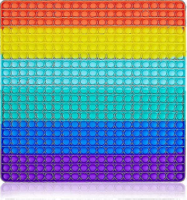 Bubbles Biggest Jumbo Huge Rainbow Pop Pops Poppers It Sensory Toy