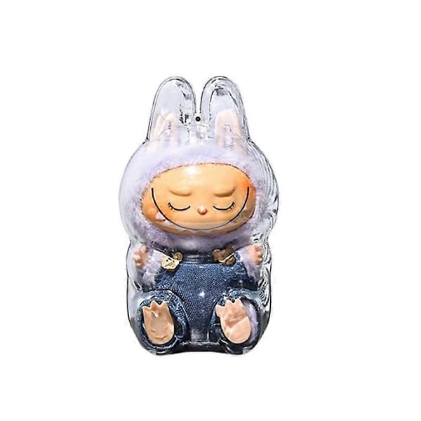 Klar beskyttelsesetui til LABUBU 2nd Gen siddende figur