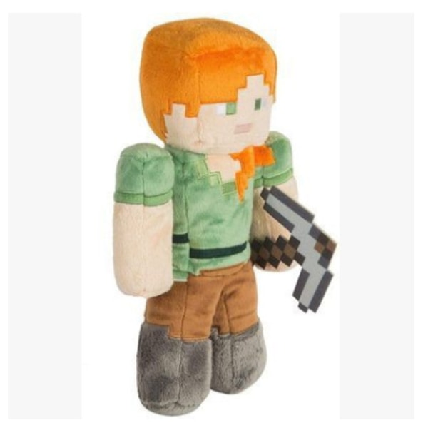 Minecraft plysj Alex putevenn - Barn Super Soft Polyester Mikrofiber, 16 tommer (Offisielt produkt)