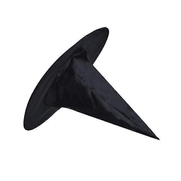 8 stykker Halloween sorte heksehatte, lige og enkle, let emballage, velegnet til Halloweenfester og karnevalsfester.,2024 Ping