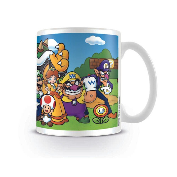 Super Mario Mugg Characters multifärg multicolor