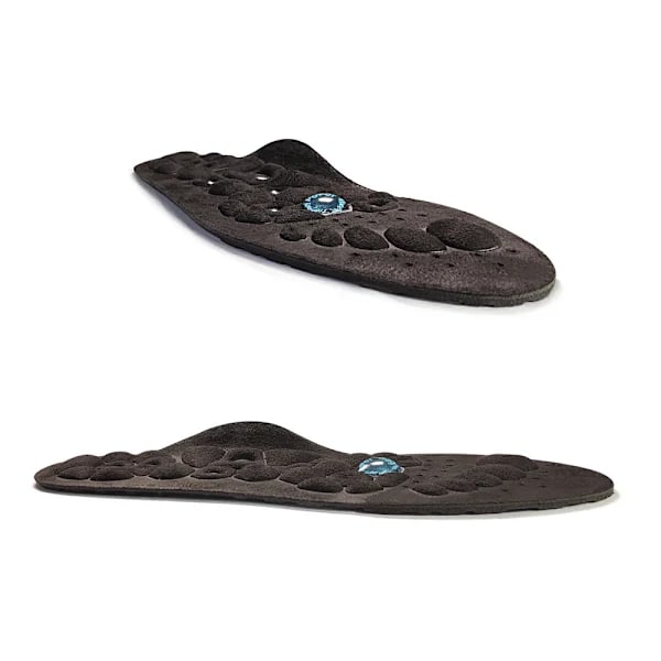 1 Pari Magneettiset Akupainantapohjalliset Unisex Jalkaholvituki Edistää Verenkiertoa Lievittää Väsymystä Ortopediset Blue M 40-43
