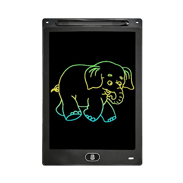 12 tommer LCD Skrivebrett Leker For Barn Gutter Jenter Gaver Fargerik Tegnebrett Doodle Pad Svart
