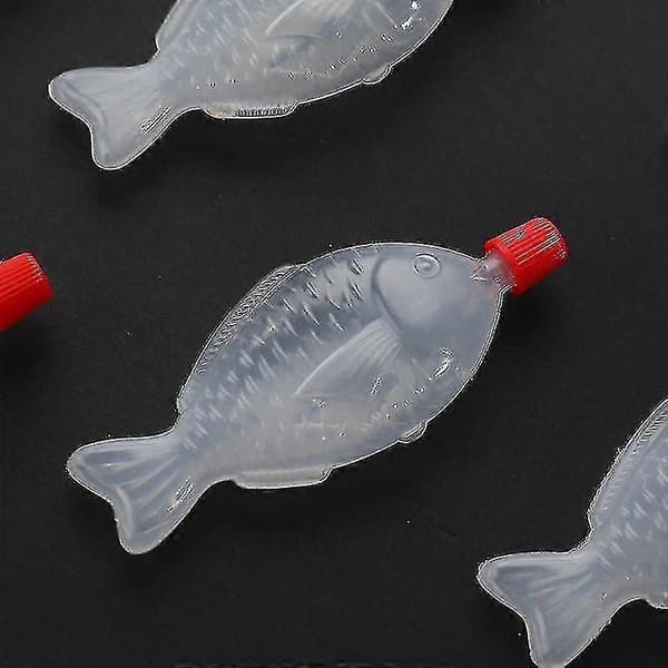 100 st fiskformade 8,5 ml sojasås engångsflaska sushikryddflaska