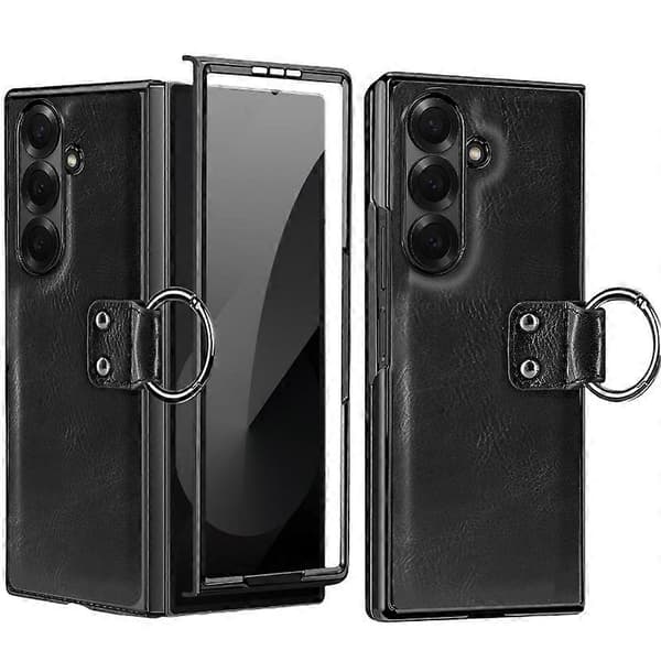 PC-lædercover med stativ kompatibelt med Samsung Galaxy Z Fold2