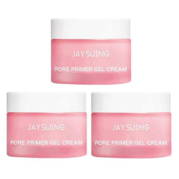 1-3x Ansiktsprimer Pore Base Gelkrem, Isolasjonsconcealer NICE Cream