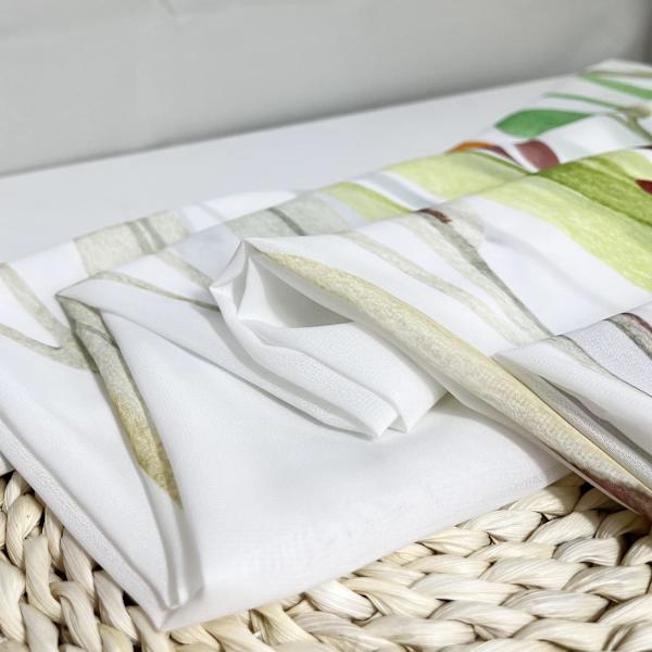 Blomster sommerfugl gardiner til stue 63 tommer (ca. 160 cm) lang 2-delt sett elegant gul floral