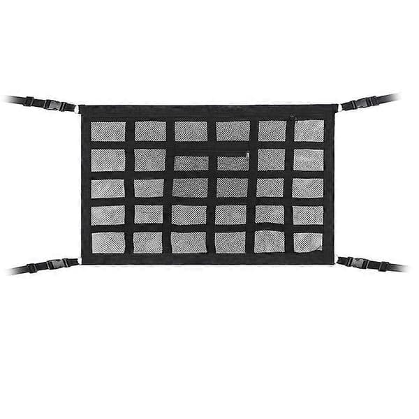 Car Roof Storage Net 30 Compartments 80 Long x 53 Wide, Polyester and Mesh Compatible with Car