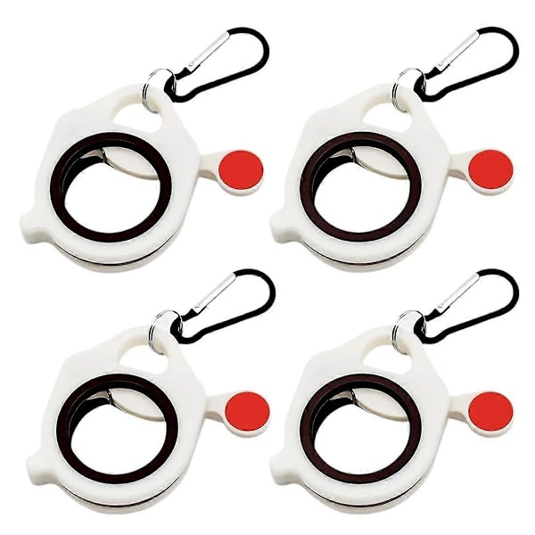 Zip Tie Holder, 8-Pack, Strong and Effective Glow-in-the-Dark Solution 4PCS