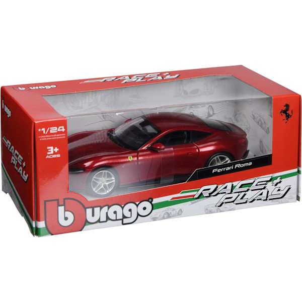 Bburago 1:24 R&P Ferrari Roma - Punainen