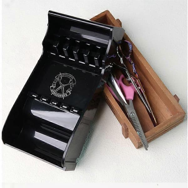 Hairdressing Scissors Storage Box Barber Shop Tool Organizer