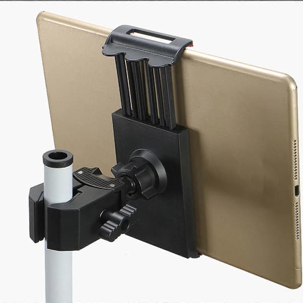 Solid telefonklipsfeste for 15mm-45mm rør og 3,5cm overflater for treningsopptak Flerfarget