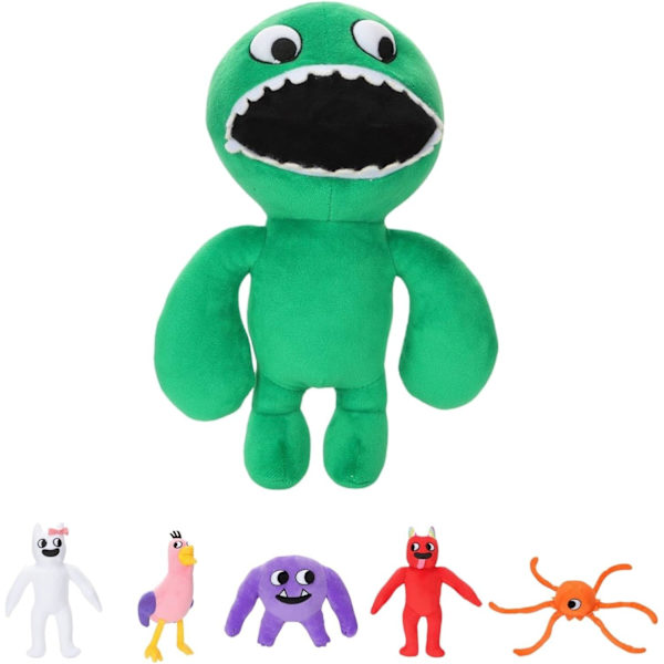 Nya Garten of Banban plyschleksaker, 10 tum Garten of Ban ban Jumbo Josh plyschleksaker, mjuk monster skräckfylld figurdocka för fans gåva barn