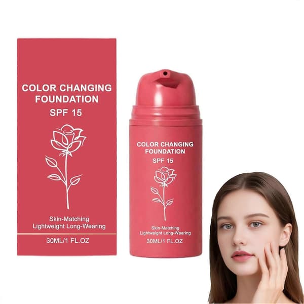 Lett Foundation – Fargeskiftende med SPF15 for all hud 30ML