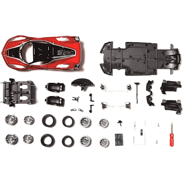 1:24 Samlebånd Ferrari FXX-K - Rød