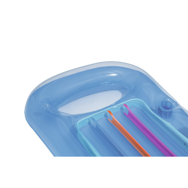 Bestway 43028 - Trendig designad loungestol, ergonomisk, plast, blandade färger, 1 st Blue