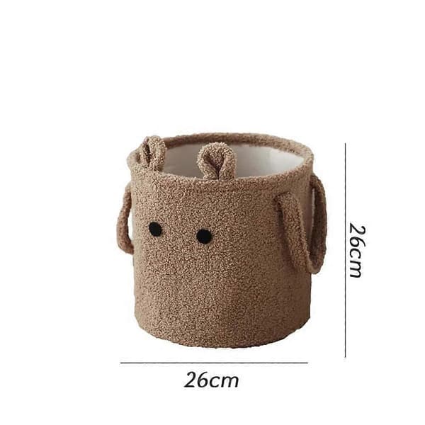 Lamb Wool Laundry Basket Cute and Practical Storage for the Home