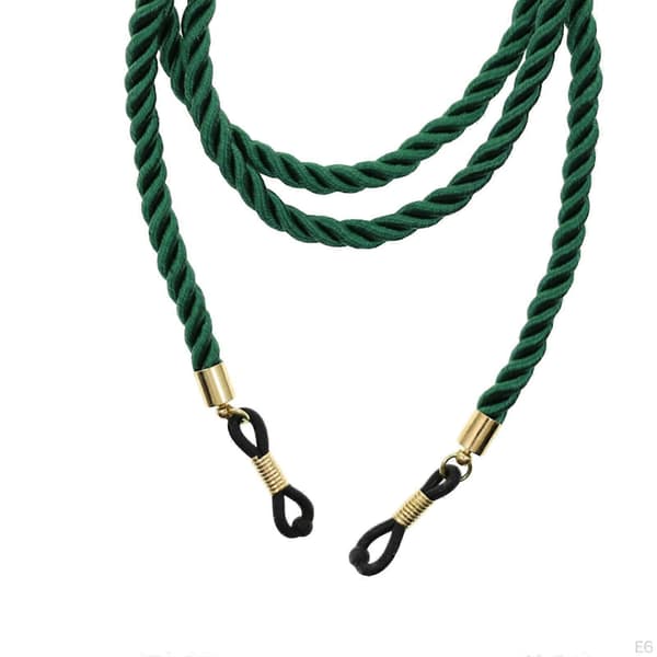 Brillekjeder Snor Brilleholder Stropper Solbrilleholderstropp dark green
