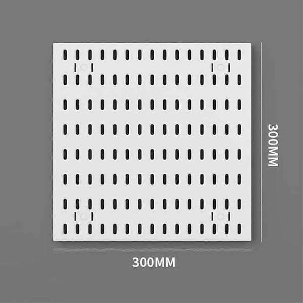 Pegboard Shelf 30x30 Drill-Free Storage