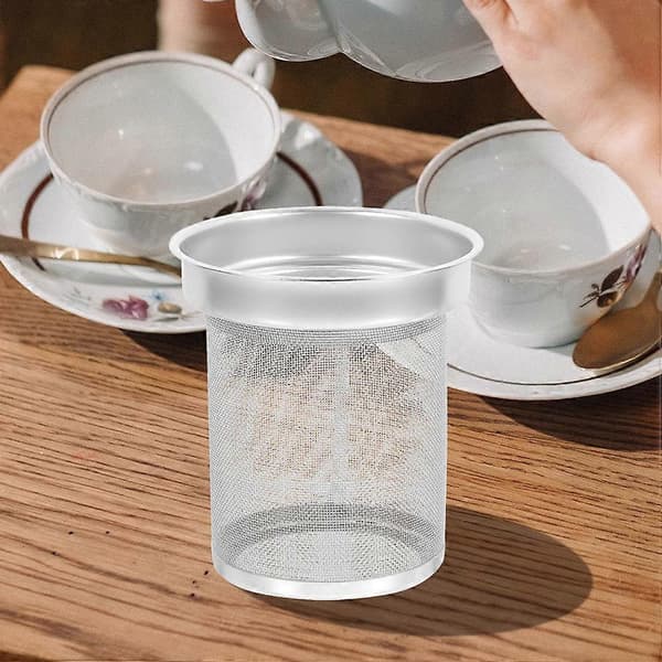 Hjemme te-infuser i rustfrit stål til 3 stk.