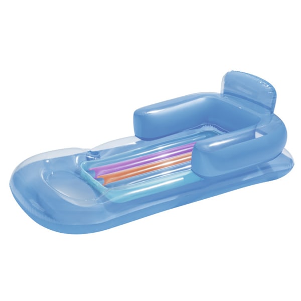 Bestway 43028 - Trendig designad loungestol, ergonomisk, plast, blandade färger, 1 st Blue