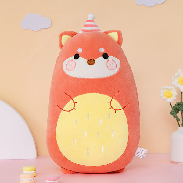 Squishmallows Pehmolelu Eläin Kawaii Pehmeä Iso Tyyny Kissa Fox 60cm