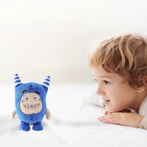 Bløde Oddbods tegneseriefigurer dukker bløde søde bobler Oddbods plyslegetøj til børn Yellow