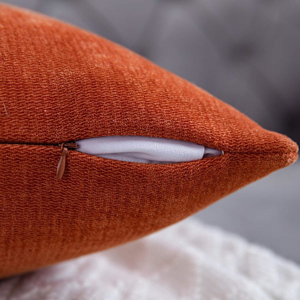 Efterårs Thanksgiving pudebetræk 20x20 tommer dekorativt sæt 2 stykker orange land dekorativ firkantet sofa bondehus hjem dekorativt pudebetræk