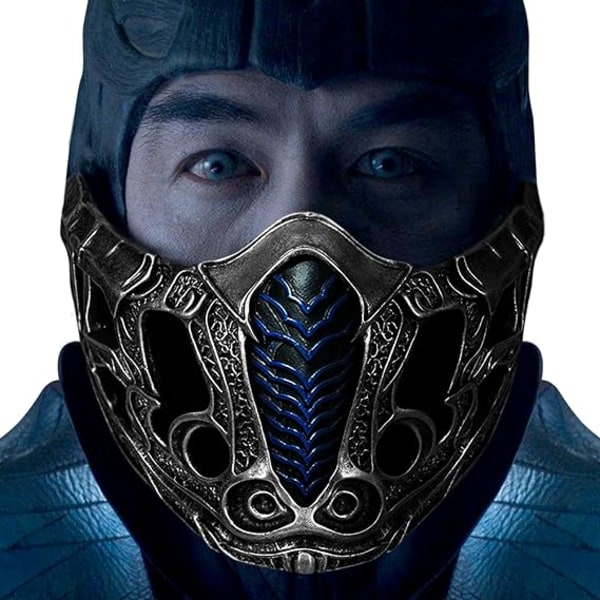 Halloween Scorpion Mask för Vuxna - Film Spel Kostym Cosplay Tillbehör för Män