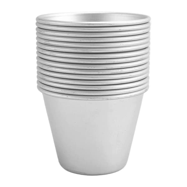 15-pack puddingformar, non-stick puddingkoppar äggtartsform, robusta formar för att göra söta och salta rätter