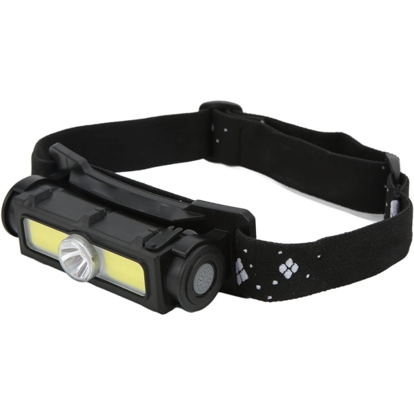 Hodelykt 7 Lysmoduser Oppladbar Vanntett Justerbar Lampe for Utendørs Fiske Camping Fotturer Løping Lysstang Hodelykt LED Lommelykt