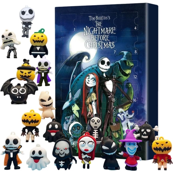 Halloween Legetøjs Adventskalender 2023, Halloween Adventskalender Indeholder 24 Gaver Legetøj, Legetøjs Adventskalendere Til Småbørn Børn, Perfekt Til Festartikler