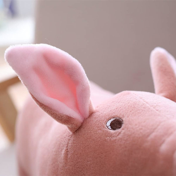 Sød tegneseriegris plyslegetøj udstoppet blødt dyr gris dukke til børns gave børnelegetøj Piggy Kawaii gave til piger (15,7 tommer)