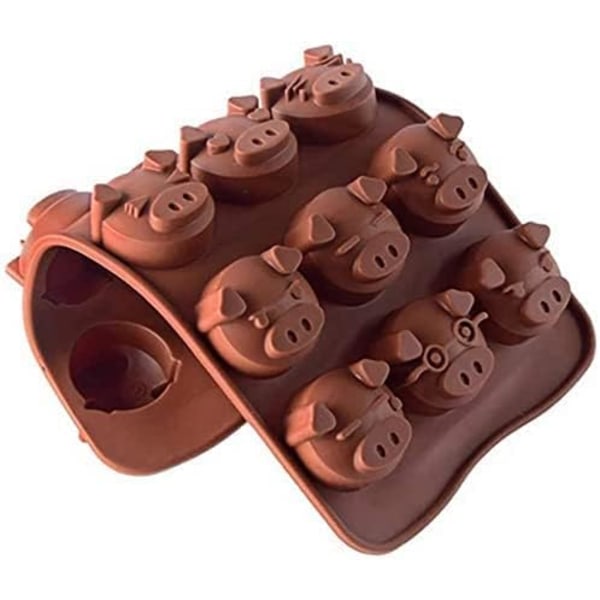 Chokladform Rolig Form Godisform (Hjärta)