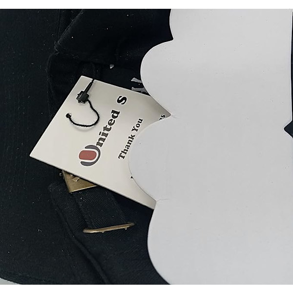Mænd Kvinder Mode Voksen Justerbar Baseball Cap 100% Bomuld Hat Komfort Pasform Unisex Beklædning Vasket Selvfabriksstrop Regelmæssig Afslappet Pasform Sort