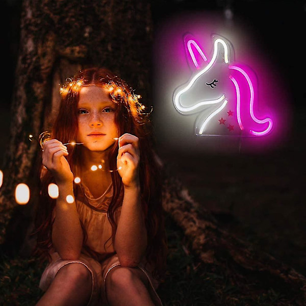 USB-drevet 3D Akryl LED Skilte Neon Lys Til Soveværelse | Lysende Neon Skilte Til Vægdekoration Fødselsdag Bryllup Fest Halloween Jul Værelse