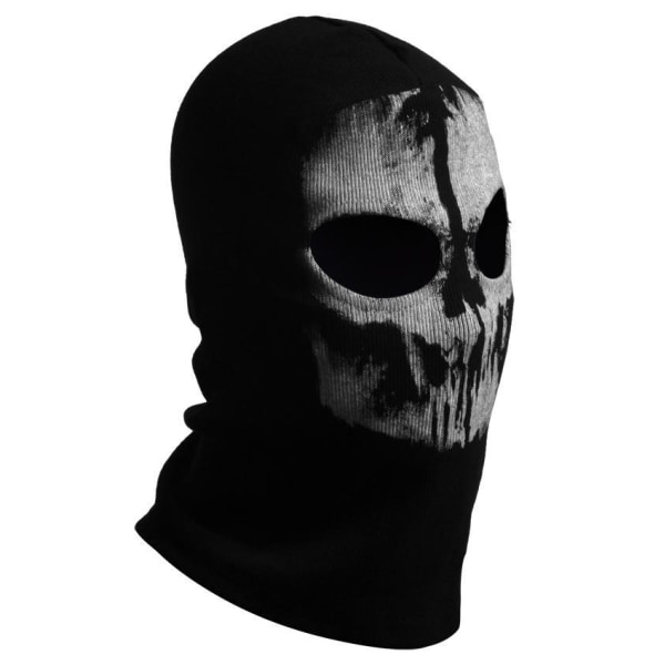 Ny Ghosts Balaclava Sykkel Skateboard Cosply Kostyme Hodeskallemaske