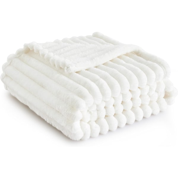 Fleece Twin filt för soffa - Supermjuka mysiga filtar för kvinnor, söt liten filt för flickor, 60x80 tum